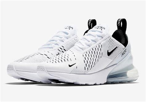 Inspired by its air max 180 and the air max 93 predecessors, the air max 270 is defined by a transparent air unit that wraps 270 degrees around the heel. Nike Air Max 270 White Black AH6789-100 - Sneaker Bar Detroit