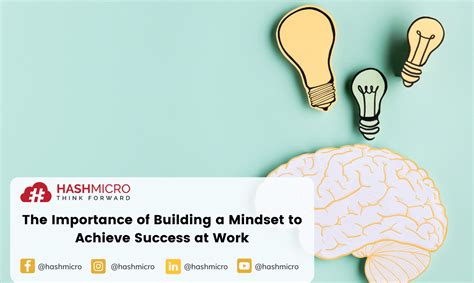 The Importance Of Building A Mindset To Achieve Success At Work