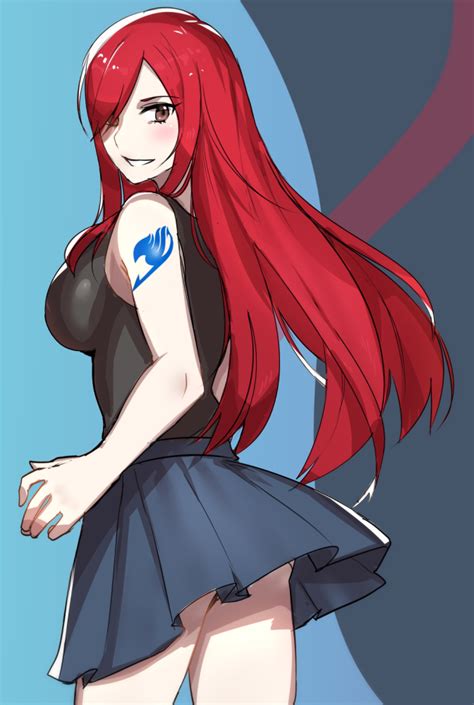 Erza Scarlet Fairy Tail Drawn By Ryairyai Danbooru