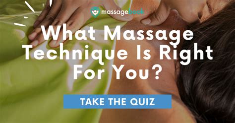 How To Find Your Perfect Fit Massage Technique