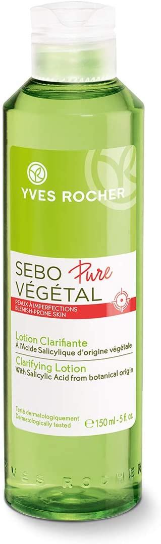 Yves Rocher Sebo Pure Végétal Lotion Clarifiante Pour Le Visage à L