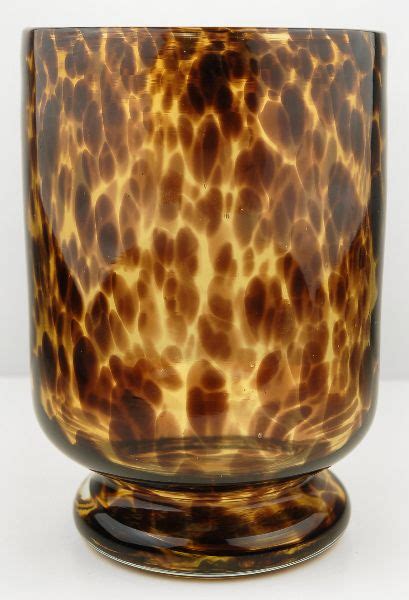 Tortoise Shell Glass Candle Holder In 2023 Glass Candle Holders Glass Candle Paper Lantern