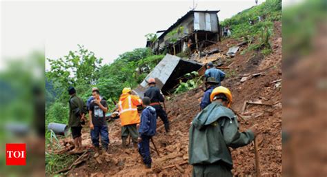3 Killed In Meghalaya Landslide 30000 Hit By Floods In Assam Guwahati News Times Of India