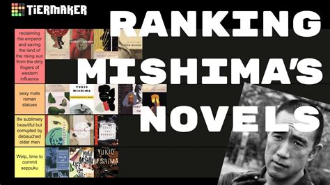 Ranking All of Yukio Mishima's Novels - YouTube