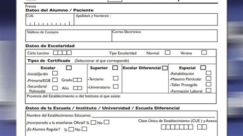 ¿cómo Descargar Y Llenar El Formulario De Ayuda Escolar