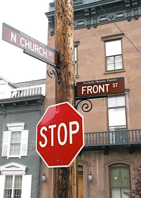 Historic District Street Signs Arrive Along Front St Updated Suns
