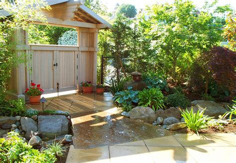 Most wished for in backyard birding & wildlife. House Garden Designs: Asian Style Landscape Northwest Home ...