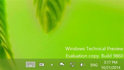 Windows 10 Technical Preview Gets First Update Build 9860