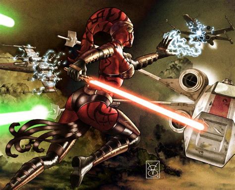 Star Wars Darth Talon Colors Art Id 33755