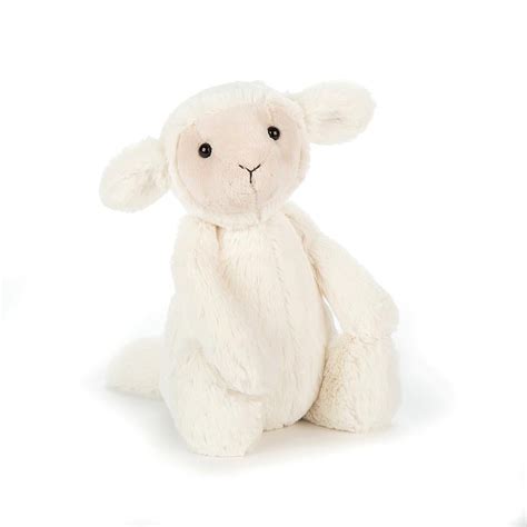Jellycat Bashful Lamb Small Plush Toy Pearl Grant Richmans
