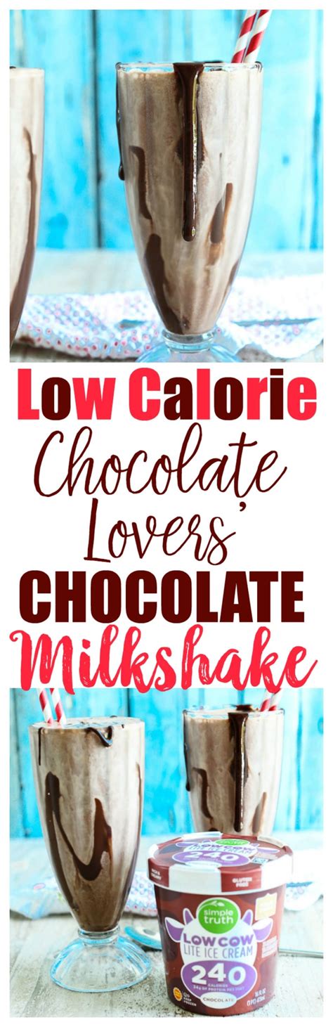 So they're a smart way to add filling volume to your meals, which is a proven strategy for weight loss. Low Calorie Chocolate Lovers' Chocolate Milkshake - Happy ...