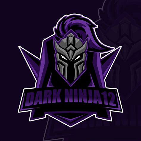 Artstation Dark Ninja Gaming Logo By Mg Beatz
