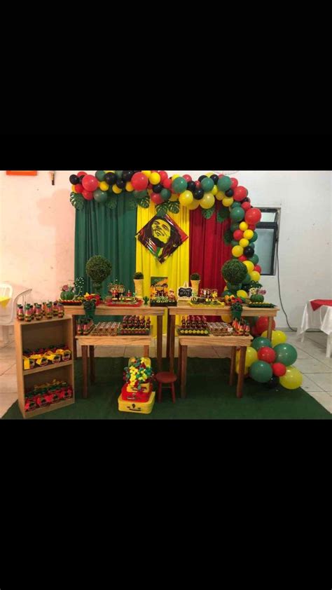 Festa Rasta Jamaican Party First Birthday Party Themes Rasta Party