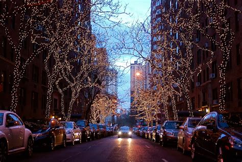 Nyc ♥ Nyc Festive Street Holiday Lights