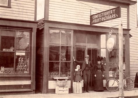 These Are Storefronts Looked Like In The Late 19th Century And Early Years Of The 1900s