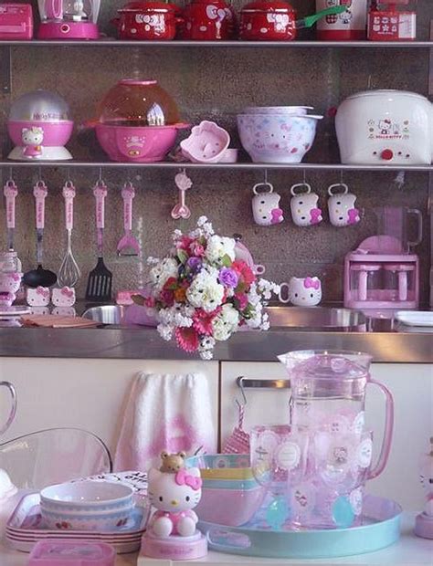 Here there are, you can see one of our fun kitchen decorating themes home gallery, there are many picture that you can surf, don't forget to see them too. cute-kitchen-sets-with-hello-kitty-themes