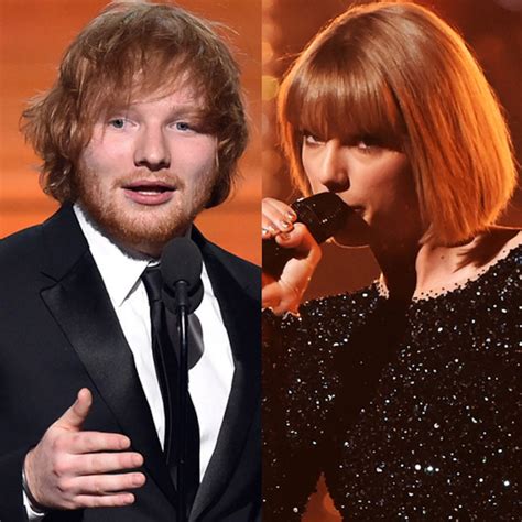 Taylor Swift Is More Excited Over Ed Sheerans Big Win Than He Is E