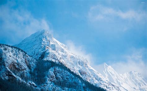 Snowy Mountain Peaks 3 Wallpaper Nature Wallpapers 46538