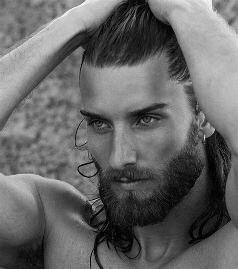 pin by lora gabriel on black and white pictures long hair styles men beard styles for men