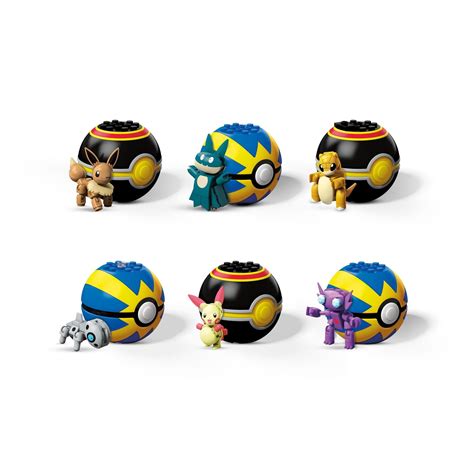 Buy Mega Construx Pokemon Buildable Poke Ball Styles May Vary Online In