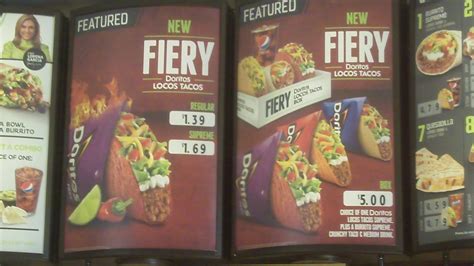 The New Fiery Doritos Locos Tacos From Taco Bell ~ The Internet Is In America