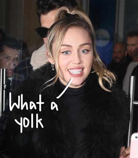 Miley Cyrus Cracks Down On Those Pregnancy Rumors With Egg Cellent Meme