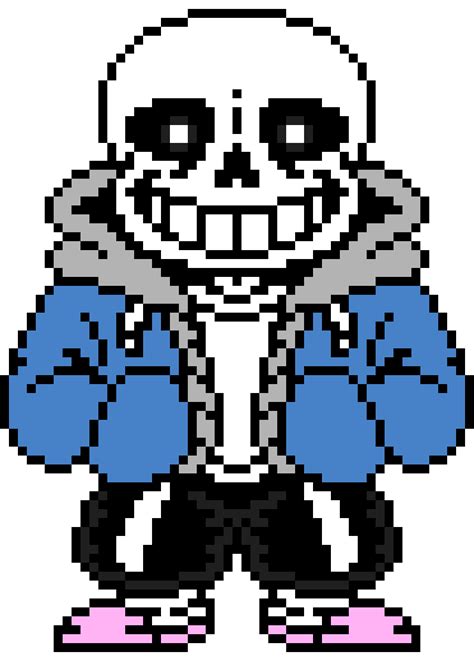 Sans Pixel Art Maker