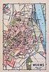 1910 Antique City Map of Worms Germany Rhineland Palatinate | Etsy ...