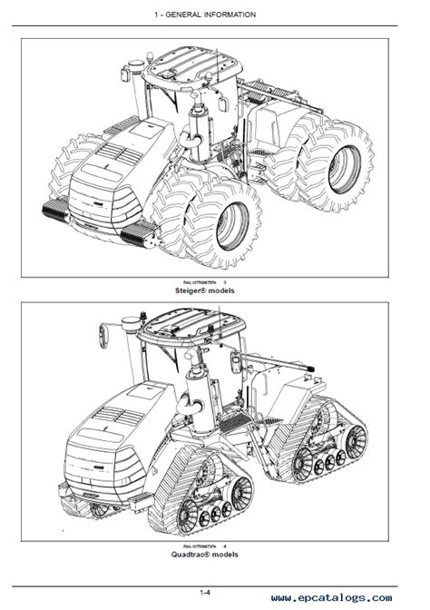 Case Tractor Rowtracsteigerquadtrac 370 620 Tier 4b Pdf Set Of Manuals