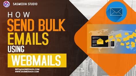 How To Send Bulk Emails With Webmail L 2021 Youtube