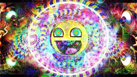 Trippy Psychedelic Awesome Smiley Hd Wallpaper Id49066