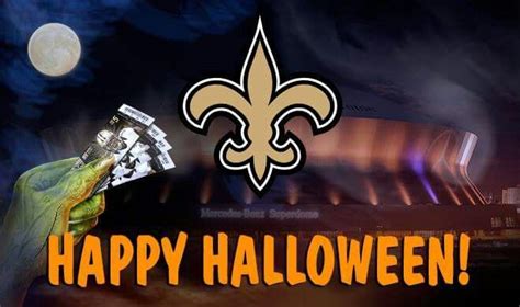 New Orleans Saints Happy Halloween Holiday Pictures Happy Halloween