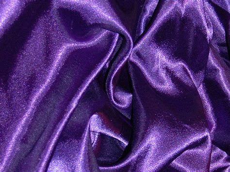 Silk Feel Polyester Satin Deep Purple