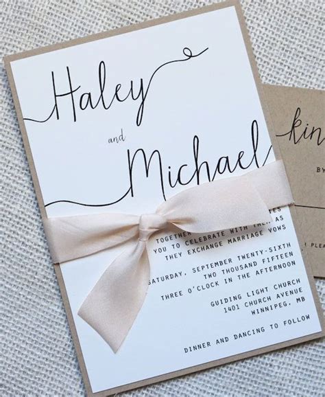 Gorgeous 92 Inexpensive Simple Wedding Invitations Ideas