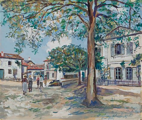 Maurice Utrillo 1883 1955saint Yrieix Sous Aixesigné Daté Situé Et