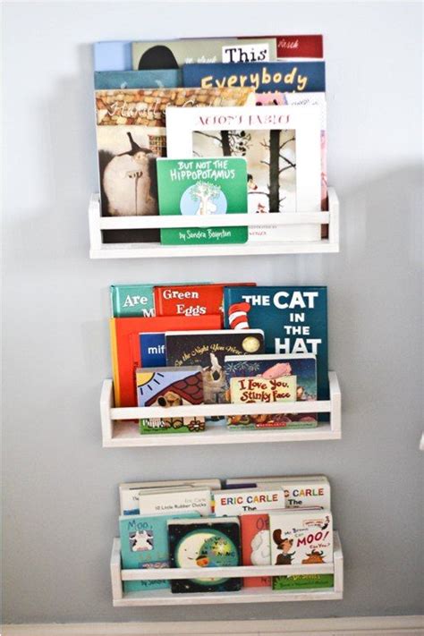 Diy Childrens Book Case Pinterest Project Ikea Spice