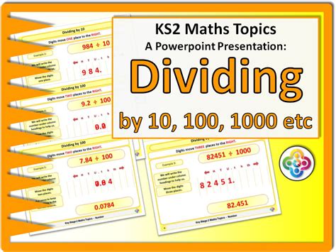 Dividing By 10 100 And 1000 Ks2 Teaching Resources