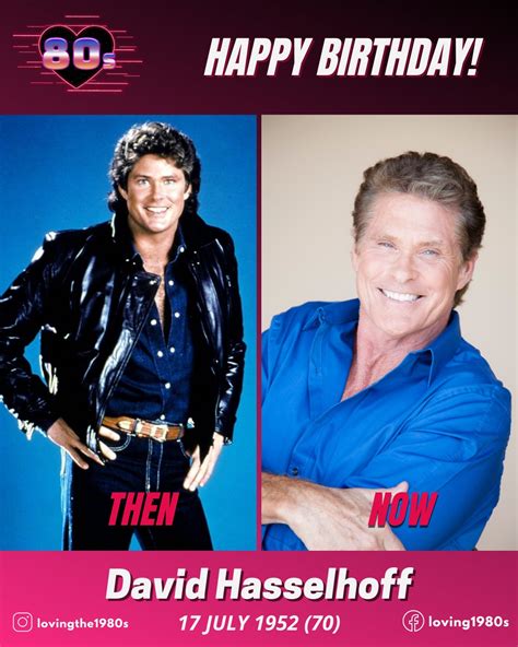 Happy Birthday David Hasselhoff 🎂