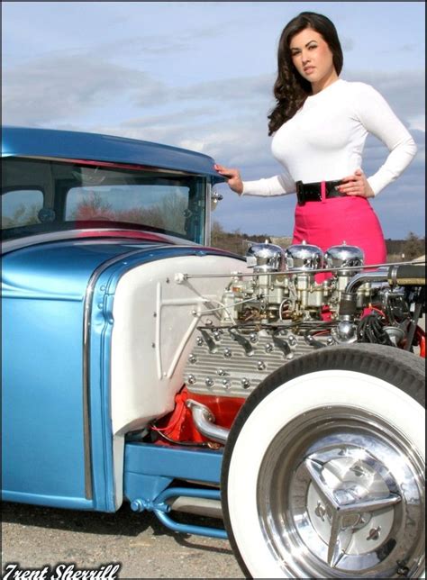 Kelly Lindahl Babes Hot Rods Car Girls Cars