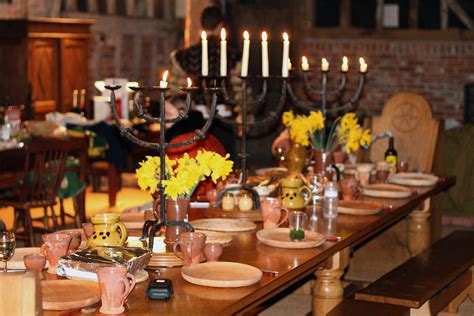 Table For Tudor Feast Simon And Vicki Flickr
