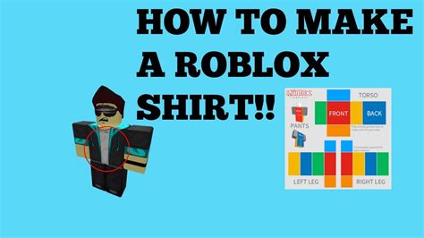 How To Make Clothes On Roblox Youtube