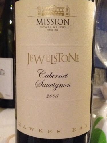 Mission Estate Winery Jewelstone Cabernet Sauvignon Vivino Us