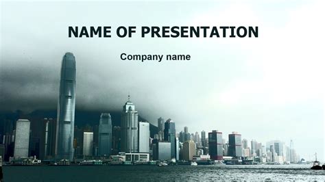 Download Free City Powerpoint Template For Presentation