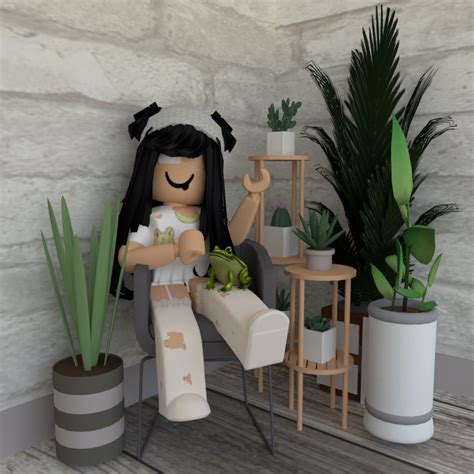 Roblox Gfx Girl With Brown Hair