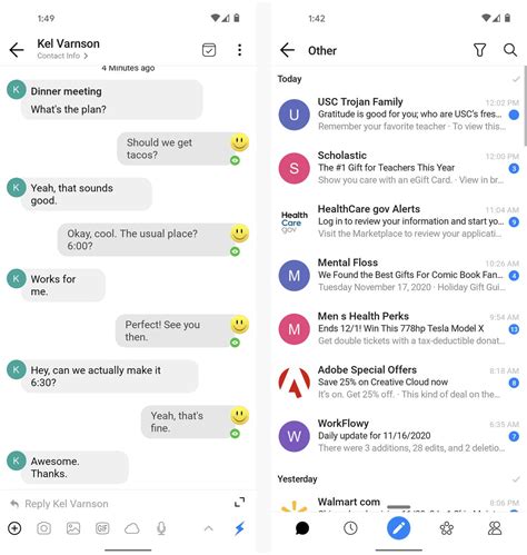 The Best Email And Texting Apps For Android Computerworld