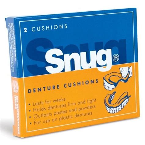 ツ Best Price Snug Denture Cushion 2 Discount Chemist Ebay