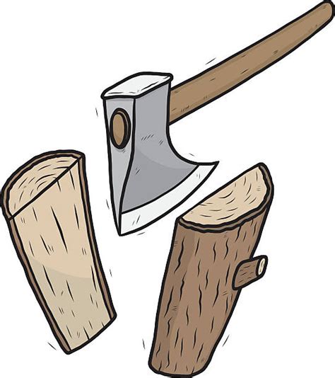 Chopping Firewood Illustrations Royalty Free Vector Graphics And Clip