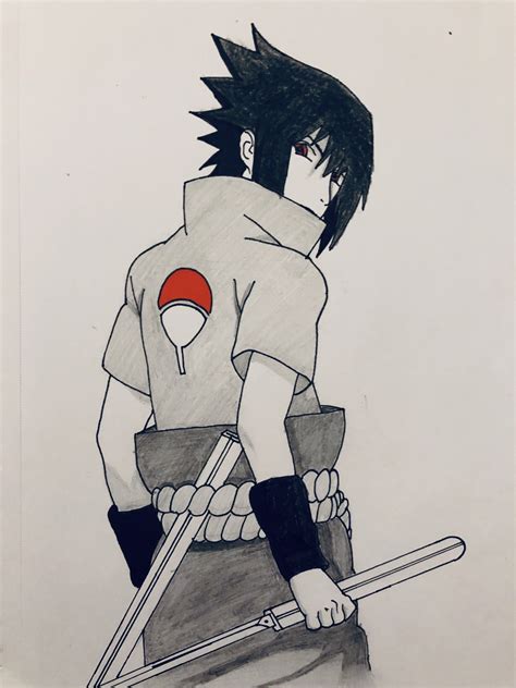 How To Draw Sasuke Uchiha Full Body