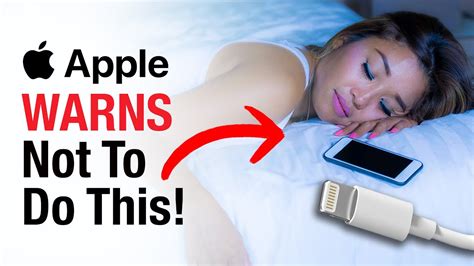 Apple Warns Charging Phones While Sleeping Could Be Deadly Youtube