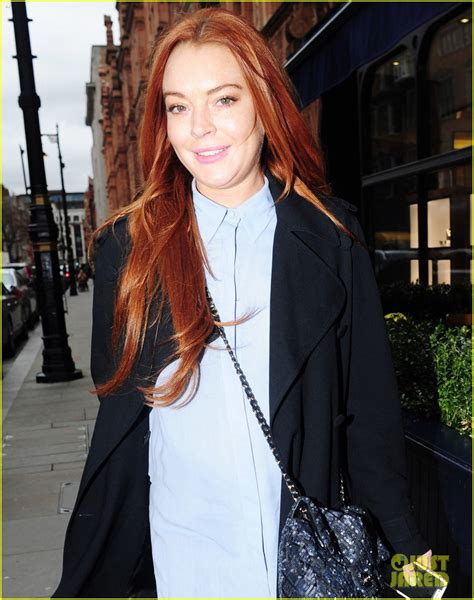 Lindsay Lohan Steps Out After Opening Up About Being Racially Profiled